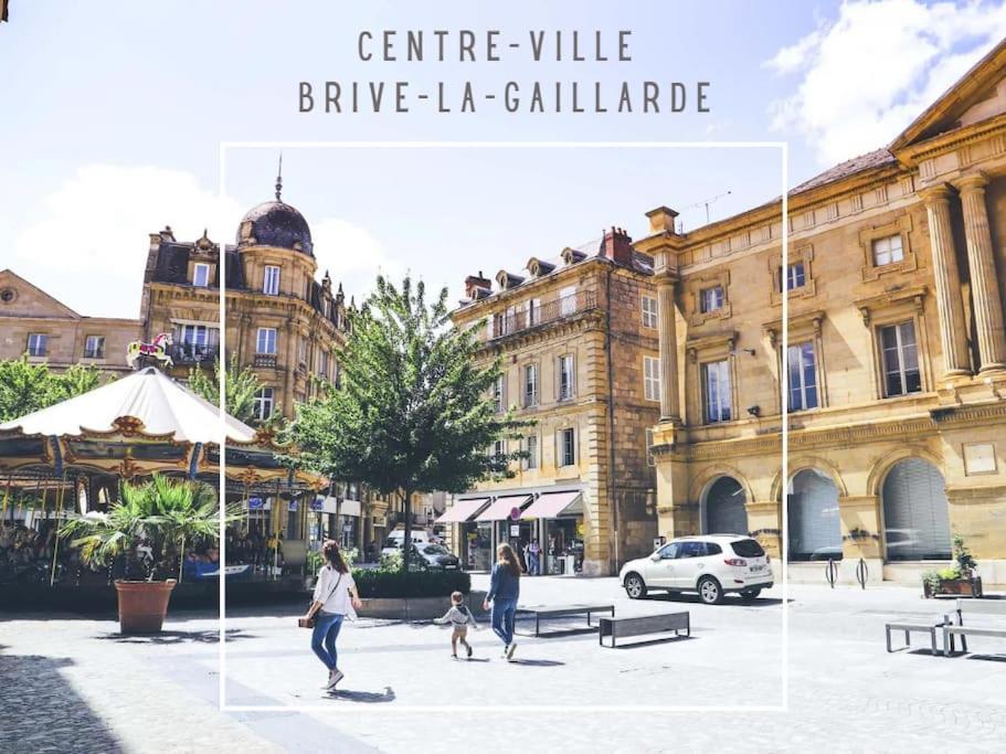 Appartamento #Le Conquerant Du Dernierjour-Grand F2-Hypercentre Brive-la-Gaillarde Esterno foto